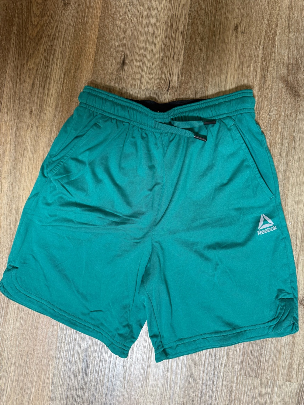 Reebok Men’s Teal Green Athletic Shorts - Lightweight Training